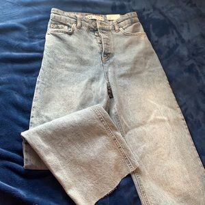 Zara new straight jeans